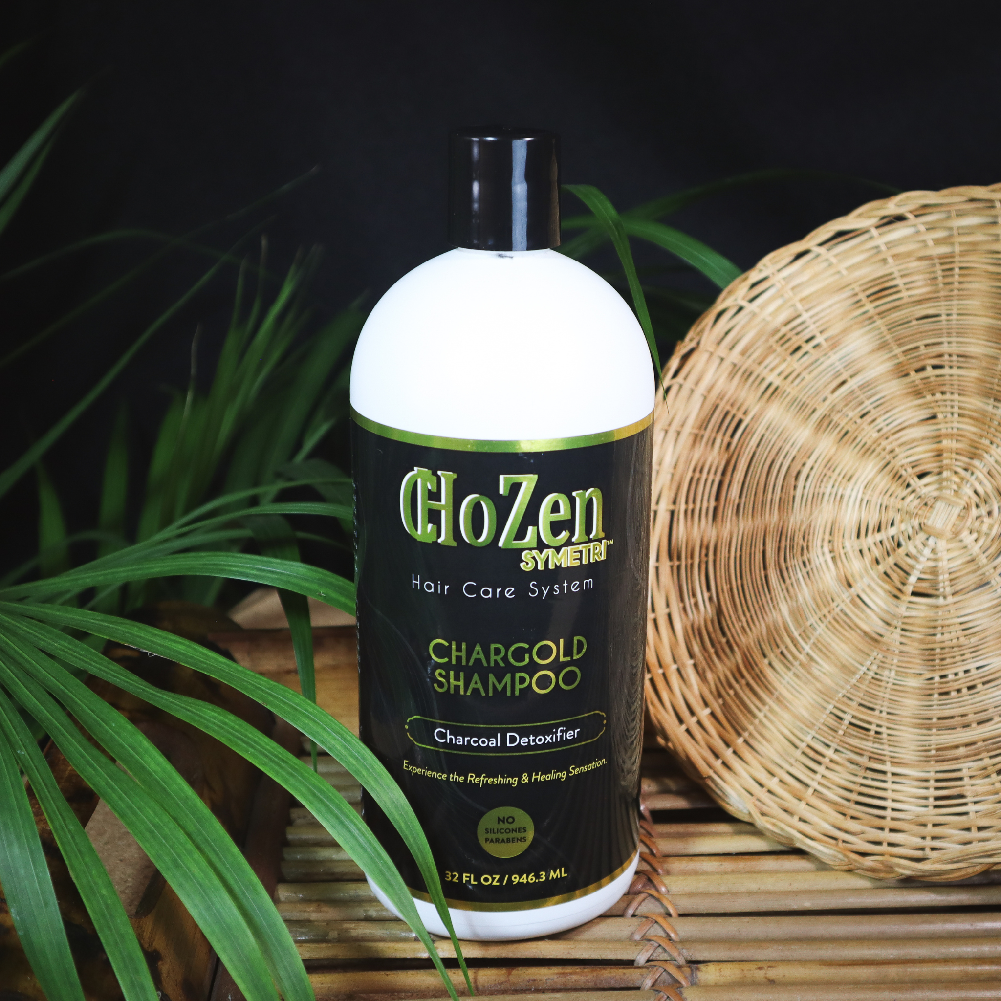 CharGOLD Detoxifying Shampoo™ – CHoZen Symetri Hair Care