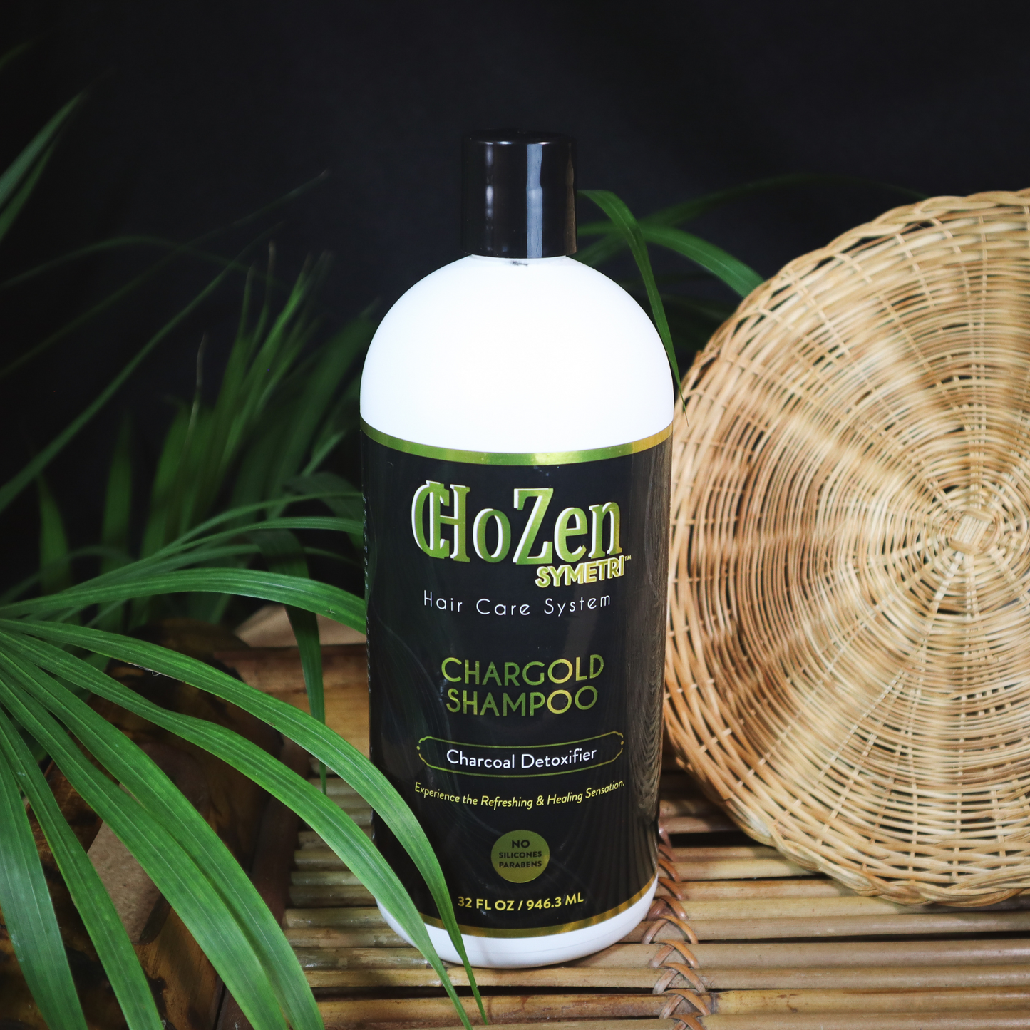 CharGOLD Detoxifying Shampoo™ – CHoZen Symetri Hair Care CharGOLD Detoxifying Shampoo™ – CHoZen Symetri Hair Care